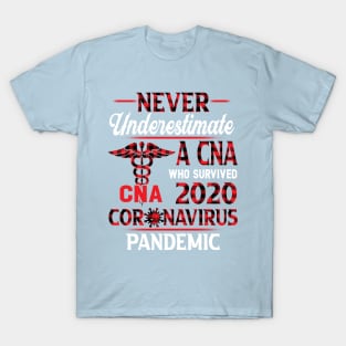 Funny CNA T-Shirt Never Underestimate a CNA T-Shirt